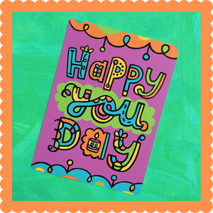 Happy You Day Postcard