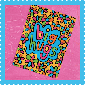 Big Hugs Postcard