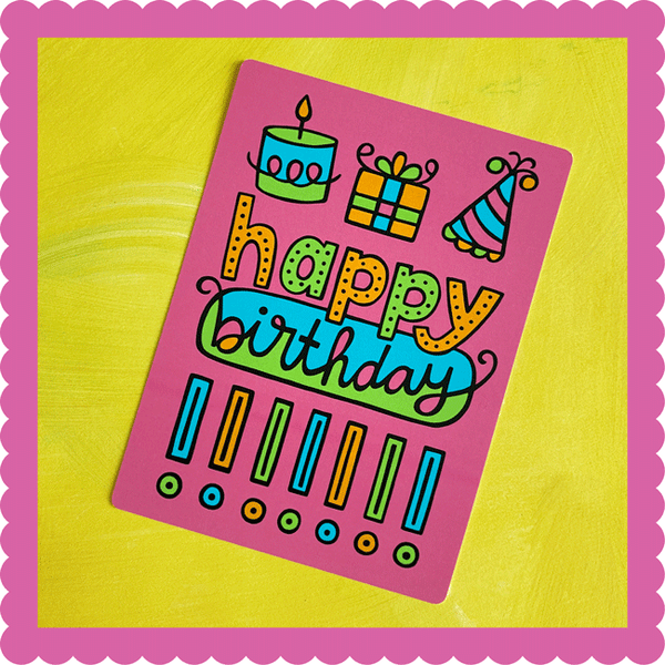 Happy Birthday!!! Postcard