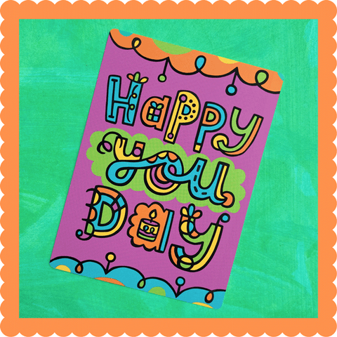 Happy You Day Postcard